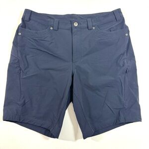 Duluth Womens Flexpedetion Shorts Blue Size 14 Outdoors Hiking